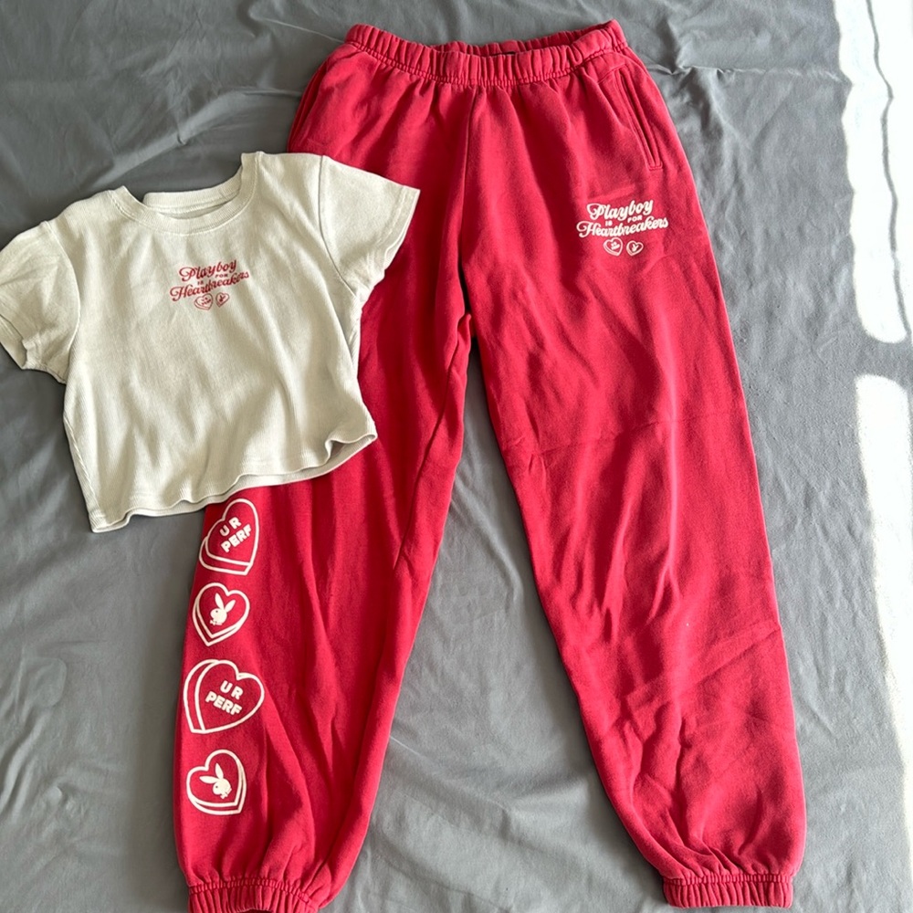 Girls Playboy Sweat set